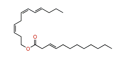 (Z,Z,E)-3,6,8-Dodecatrienyl 3-dodecenoate